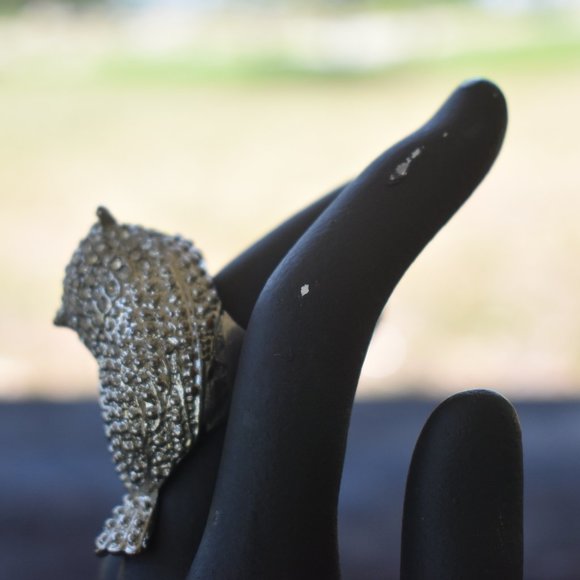 Embellished Owl Ring - Picture 4 of 6